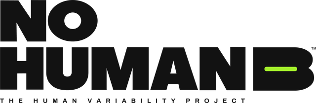 NO HUMAN B · The Human Variability Project